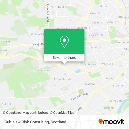 Rubislaw Risk Consulting map