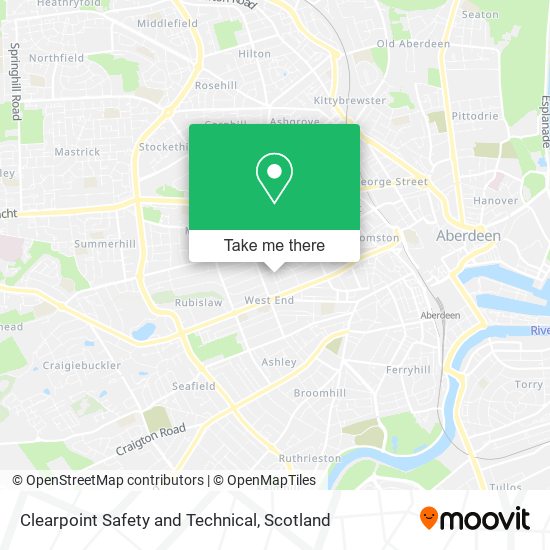 Clearpoint Safety and Technical map