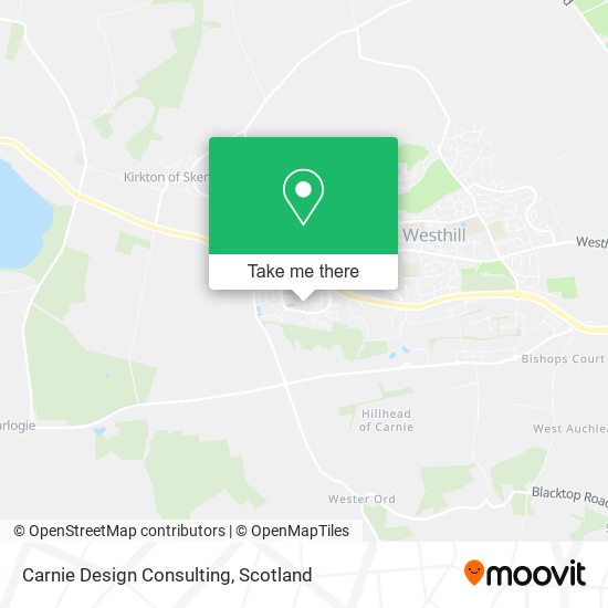 Carnie Design Consulting map