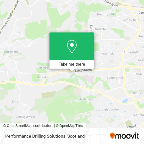 Performance Drilling Solutions map