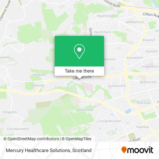 Mercury Healthcare Solutions map