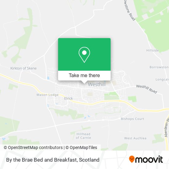 By the Brae Bed and Breakfast map