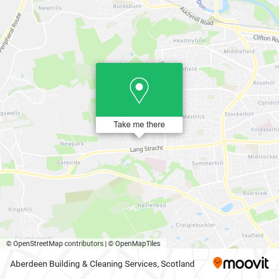 Aberdeen Building & Cleaning Services map