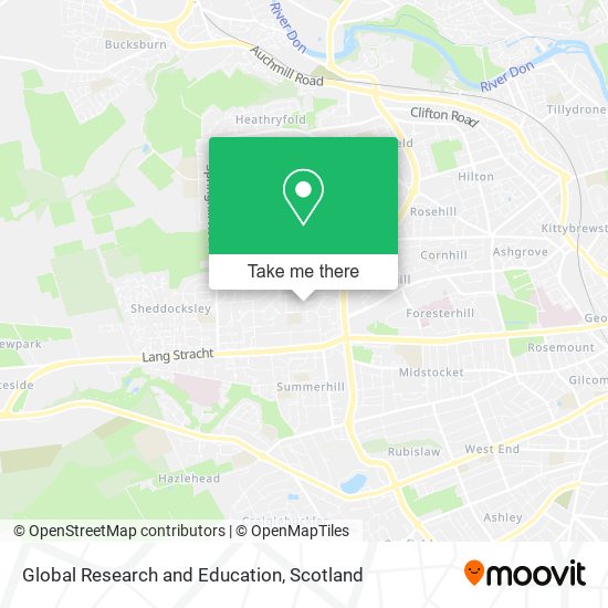 Global Research and Education map