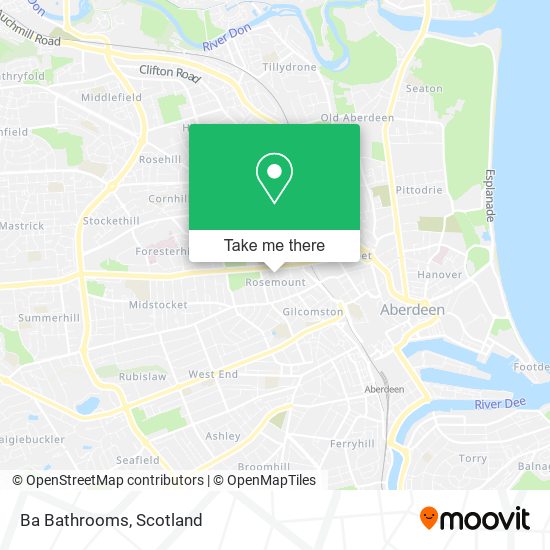 Ba Bathrooms map