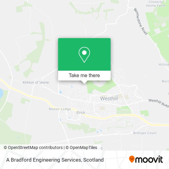 A Bradford Engineering Services map