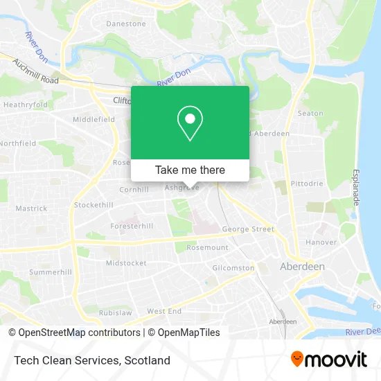Tech Clean Services map