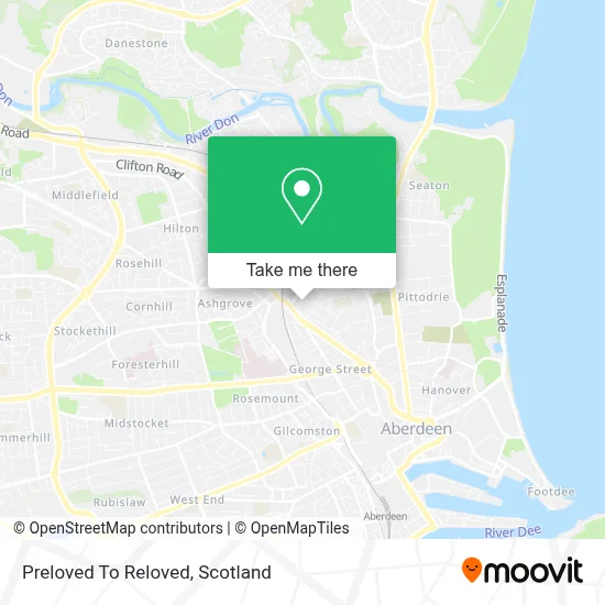 Preloved To Reloved map