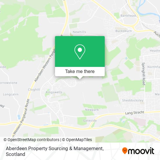 Aberdeen Property Sourcing & Management map