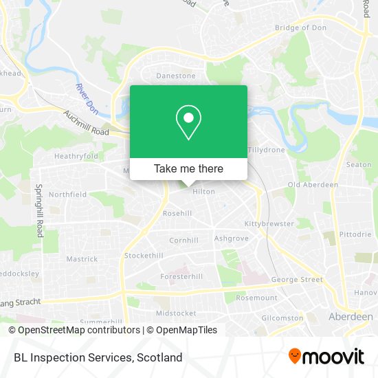 BL Inspection Services map