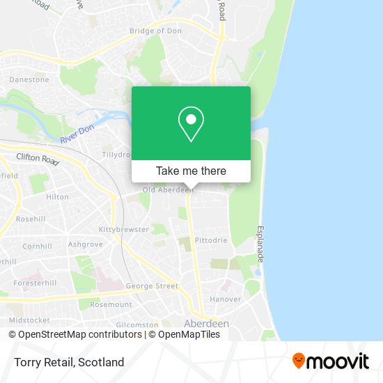 Torry Retail map