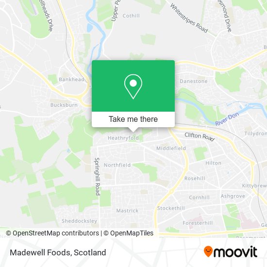 Madewell Foods map