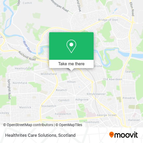 Healthrites Care Solutions map