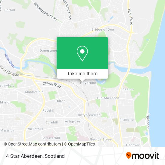 4 Star Aberdeen map