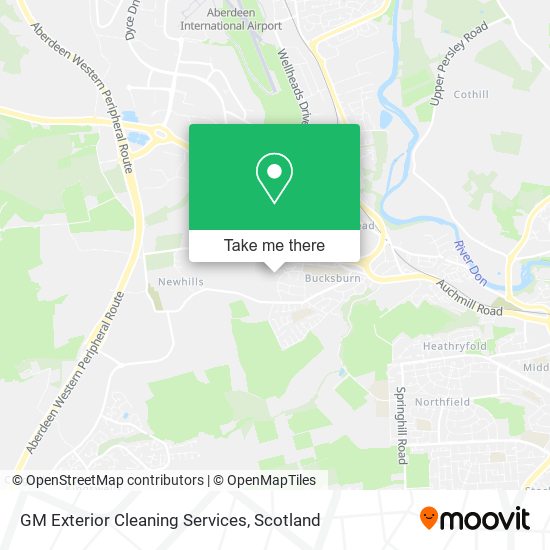 GM Exterior Cleaning Services map