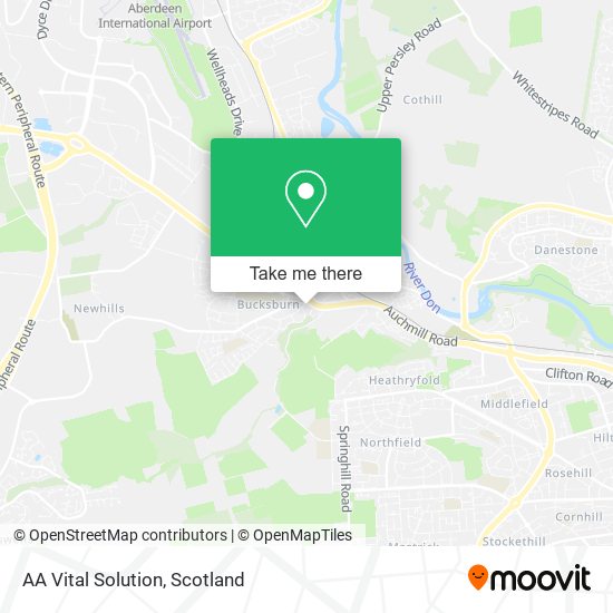 AA Vital Solution map