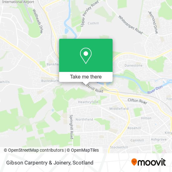 Gibson Carpentry & Joinery map
