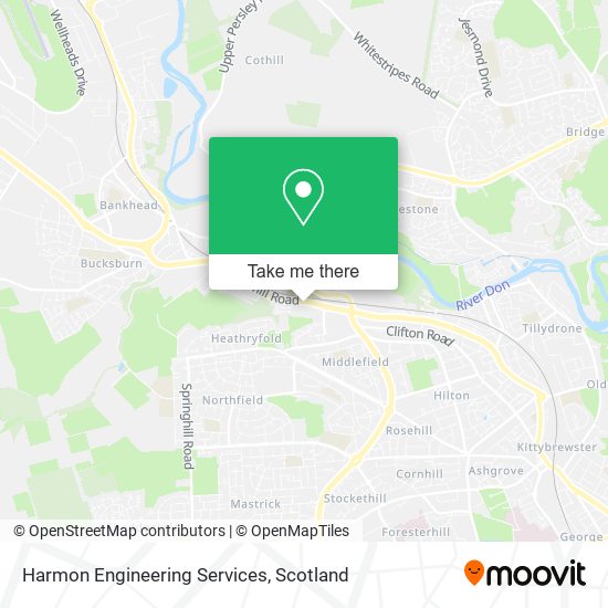 Harmon Engineering Services map