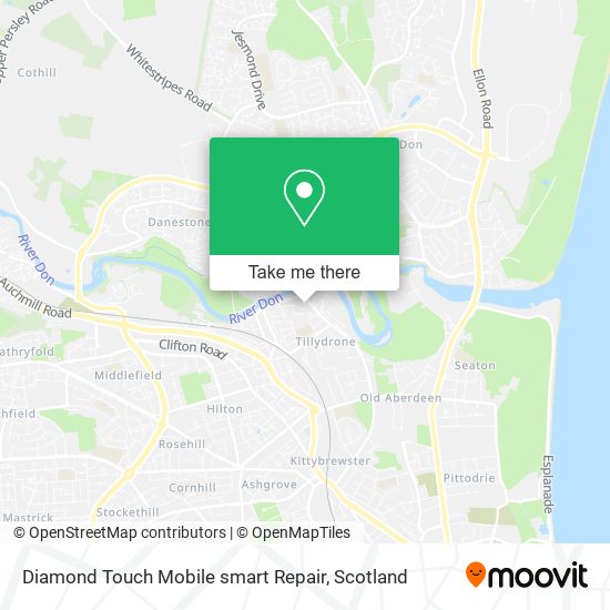 Diamond Touch Mobile smart Repair map