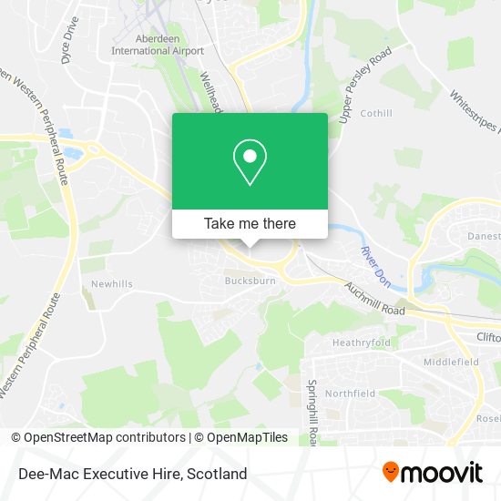 Dee-Mac Executive Hire map