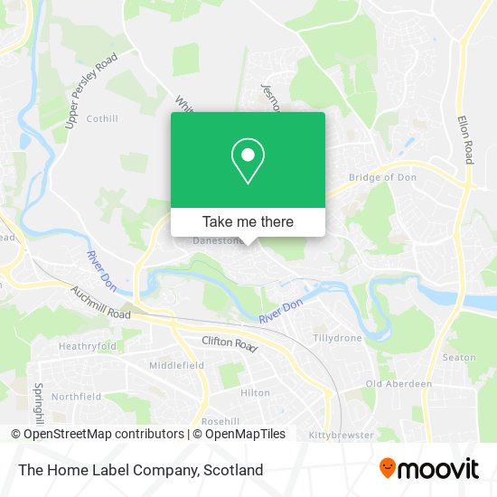 The Home Label Company map