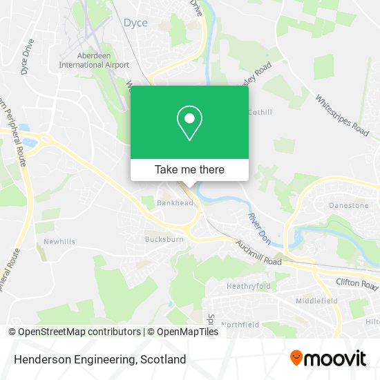 Henderson Engineering map