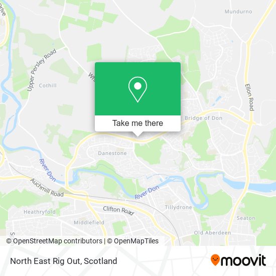 North East Rig Out map