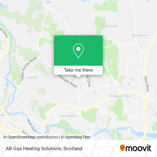 AB-Gas Heating Solutions map
