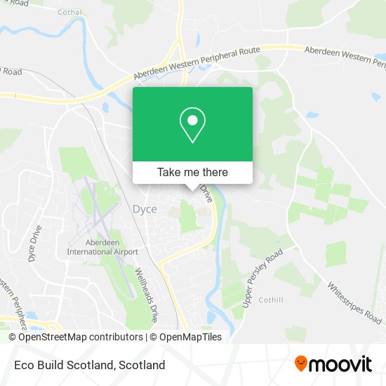 Eco Build Scotland map