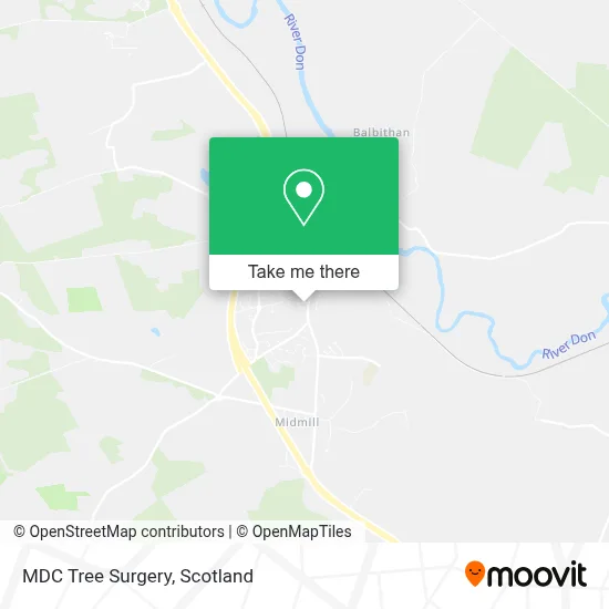 MDC Tree Surgery map