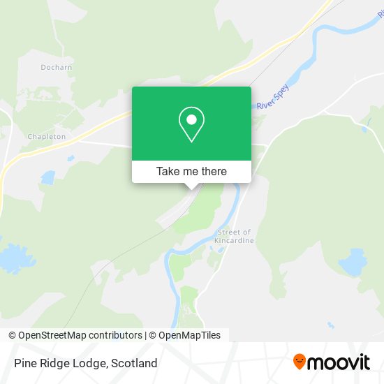 Pine Ridge Lodge map