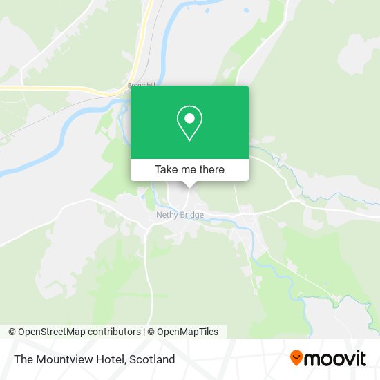 The Mountview Hotel map
