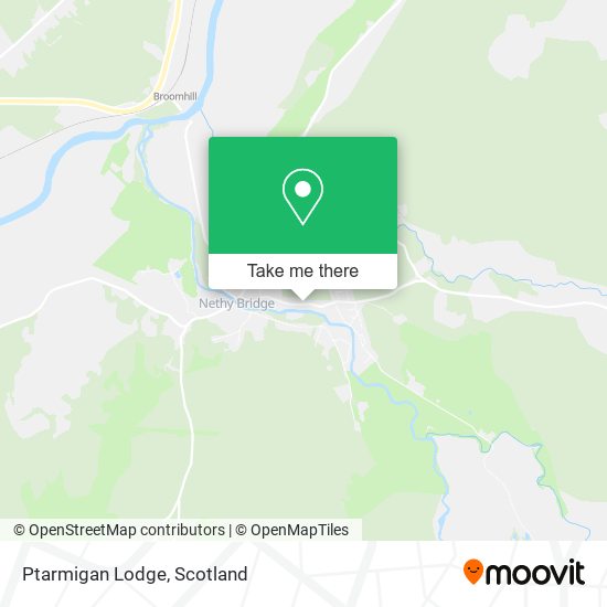 Ptarmigan Lodge map
