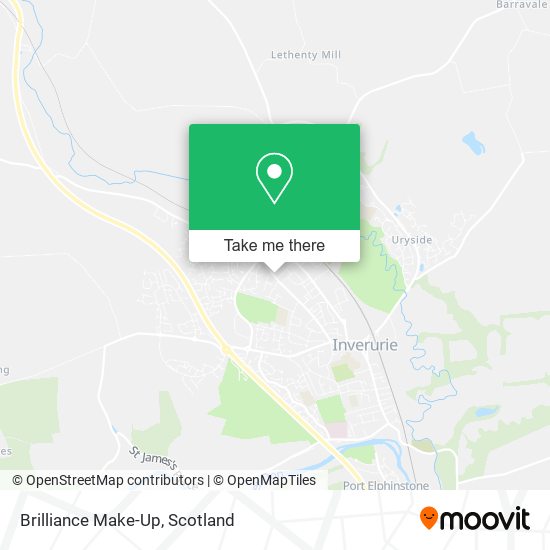 Brilliance Make-Up map