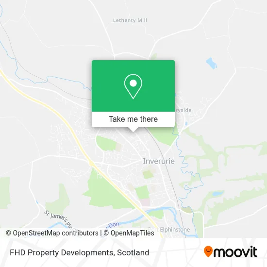 FHD Property Developments map