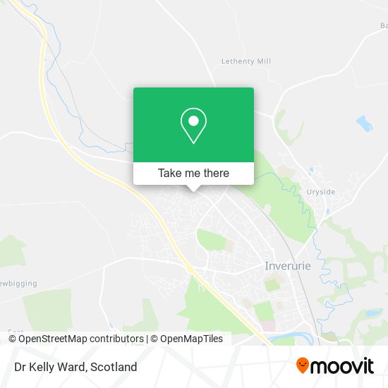 Dr Kelly Ward map