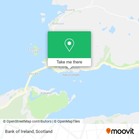 Bank of Ireland map