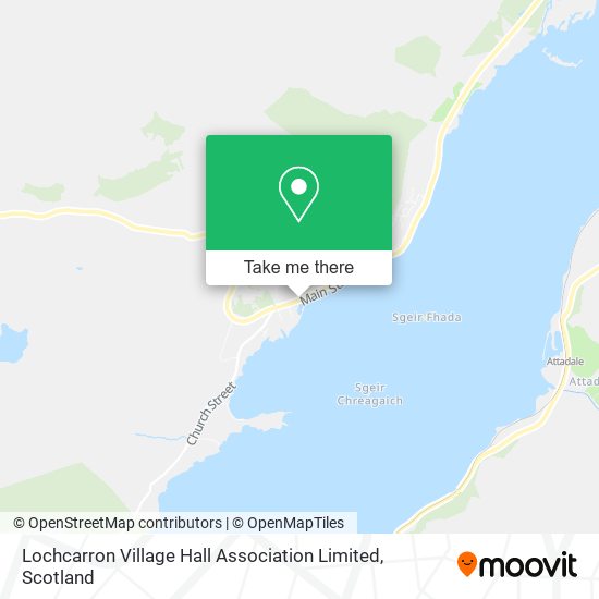 Lochcarron Village Hall Association Limited map
