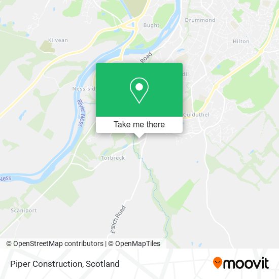 Piper Construction map