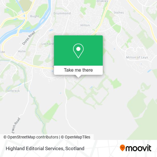 Highland Editorial Services map