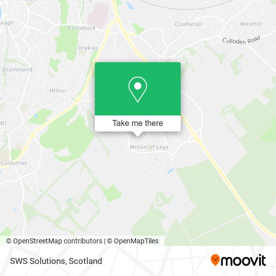 SWS Solutions map