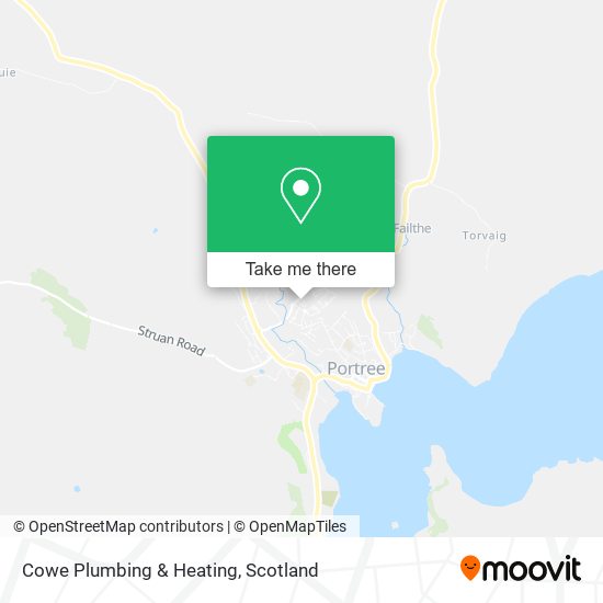 Cowe Plumbing & Heating map