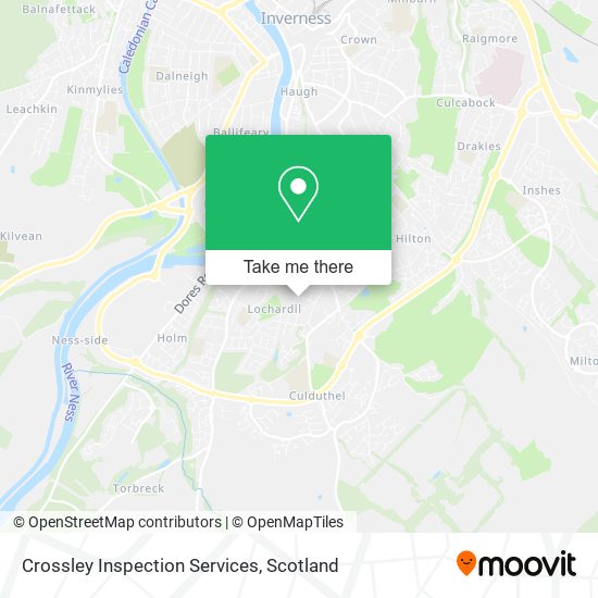 Crossley Inspection Services map