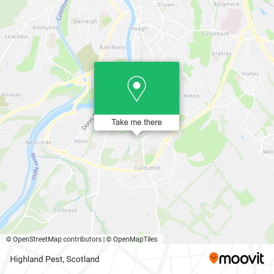 Highland Pest map