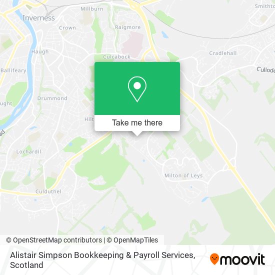 Alistair Simpson Bookkeeping & Payroll Services map