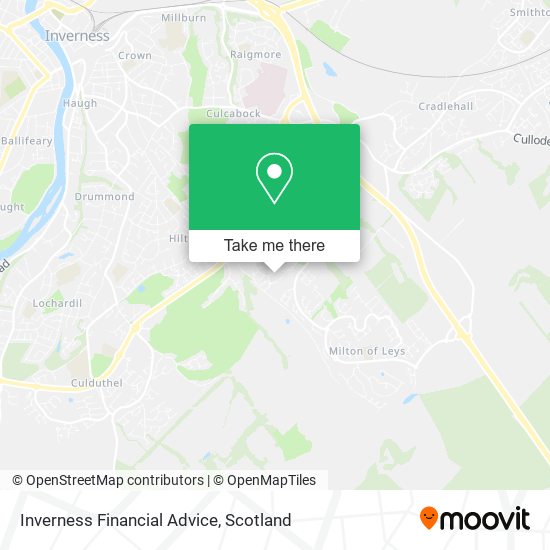 Inverness Financial Advice map