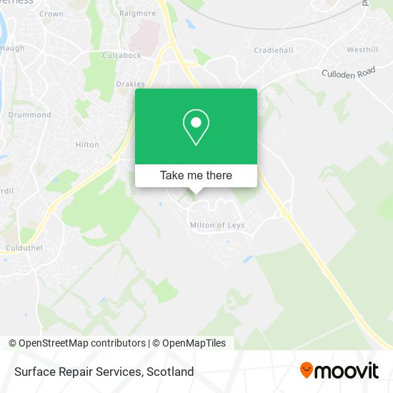 Surface Repair Services map