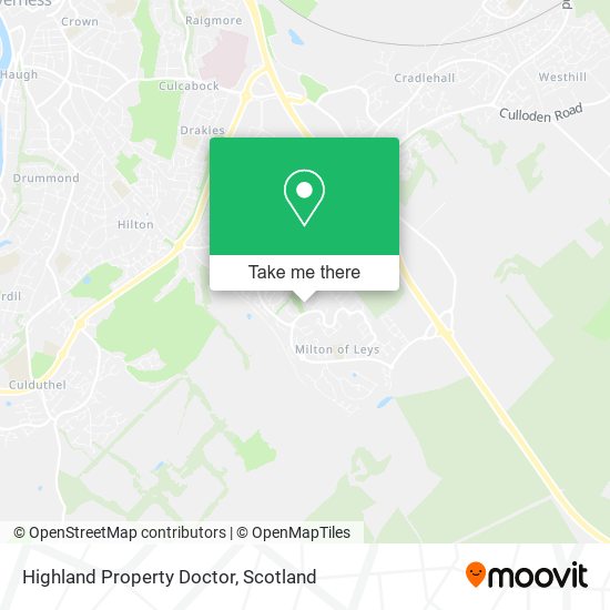 Highland Property Doctor map