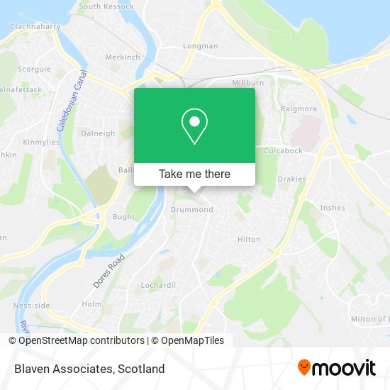 Blaven Associates map