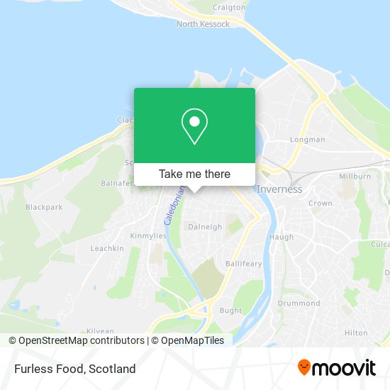 Furless Food map
